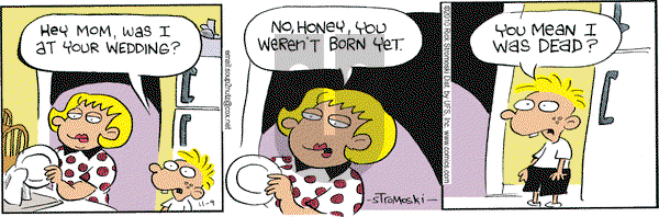 Soup to Nutz - Old on Tuesday November 9, 2010 Comic Strip