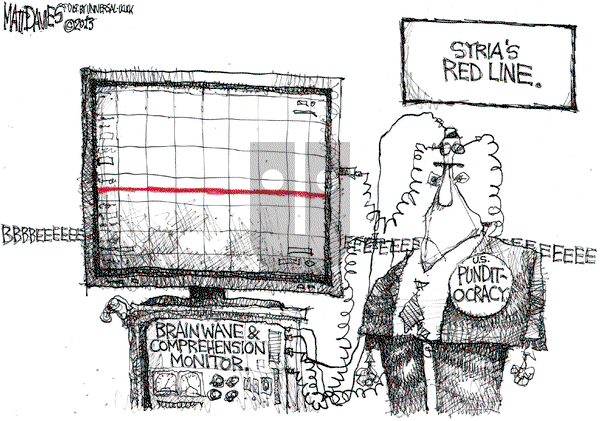 Matt Davies on Thursday September 12, 2013 Comic Strip