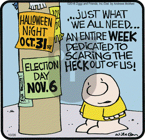 Ziggy on Friday October 26, 2018 Comic Strip