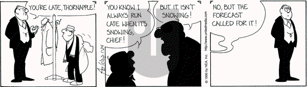 The Born Loser on Wednesday January 24, 1996 Comic Strip