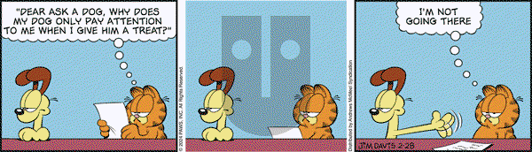 Garfield - Wednesday February 28, 2024 Comic Strip