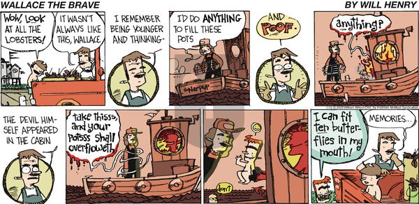 Wallace the Brave on Sunday July 12, 2020 Comic Strip