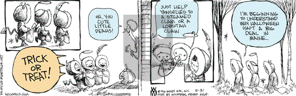 Non Sequitur on Tuesday October 31, 2006 Comic Strip