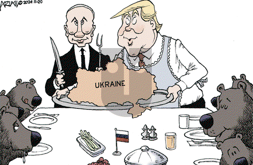 Robert Ariail on Wednesday November 20, 2024 Comic Strip