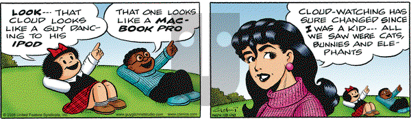 Nancy on Tuesday November 18, 2008 Comic Strip