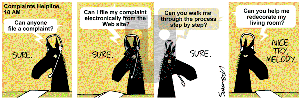 Dark Side of the Horse on Thursday February 16, 2012 Comic Strip