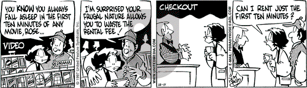 Rose is Rose on Saturday October 11, 1997 Comic Strip