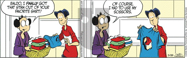 Baldo on Saturday March 28, 2009 Comic Strip