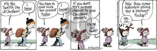 Cul de Sac on Wednesday January 7, 2015 Comic Strip