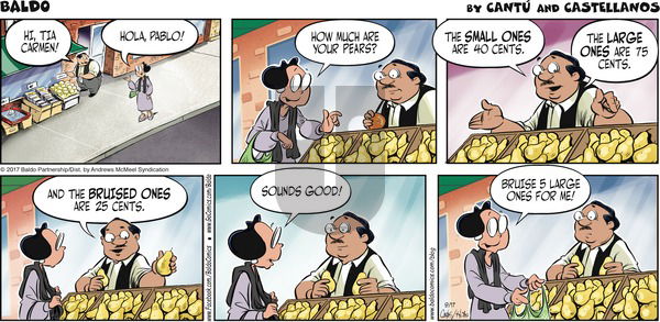 Baldo on Sunday September 17, 2017 Comic Strip