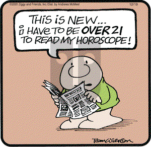 Ziggy on Saturday December 19, 2020 Comic Strip