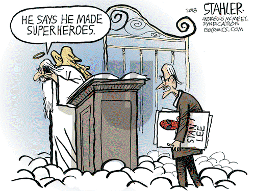 Jeff Stahler on Tuesday November 13, 2018 Comic Strip