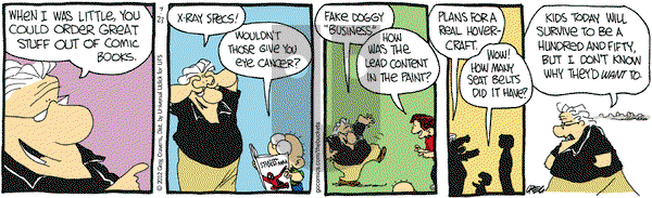 The Buckets on Monday July 23, 2012 Comic Strip