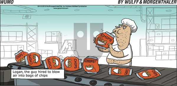 WuMo on Sunday August 4, 2019 Comic Strip