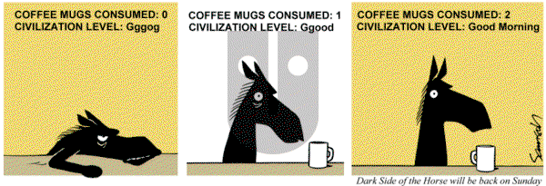 Dark Side of the Horse on Friday February 21, 2014 Comic Strip
