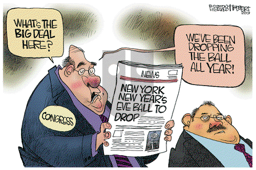 Jerry Holbert on Tuesday December 31, 2013 Comic Strip