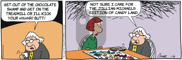 Lola on Saturday January 8, 2011 Comic Strip