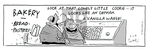 Frank and Ernest on Tuesday January 18, 1994 Comic Strip