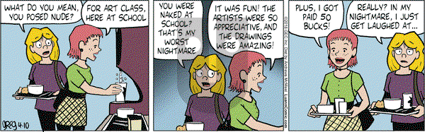 Luann on Tuesday April 10, 2018 Comic Strip