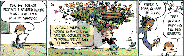Wallace the Brave on Wednesday November 7, 2018 Comic Strip