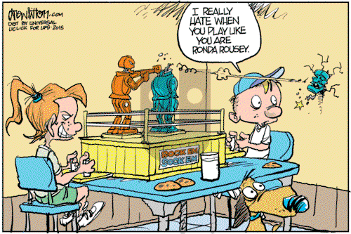 Win, Lose, Drew - Monday August 3, 2015 Comic Strip
