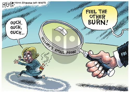 Rob Rogers on Sunday March 13, 2016 Comic Strip