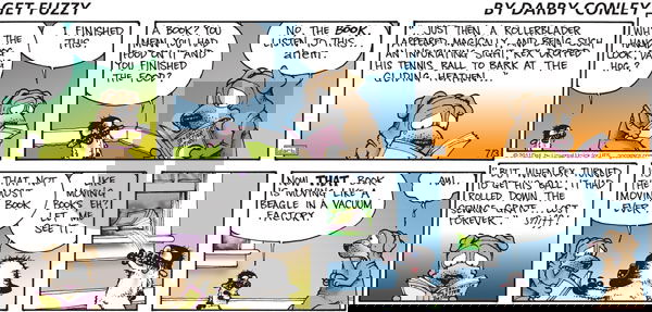 Get Fuzzy on Sunday July 3, 2011 Comic Strip