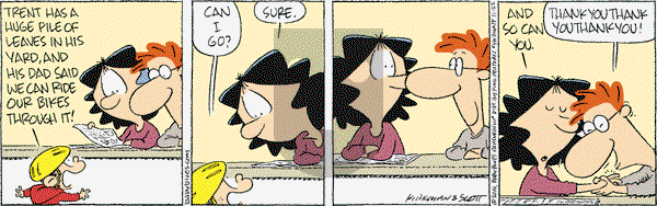 Baby Blues on Saturday November 22, 2014 Comic Strip