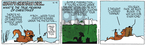 Over the Hedge on Friday December 15, 2006 Comic Strip