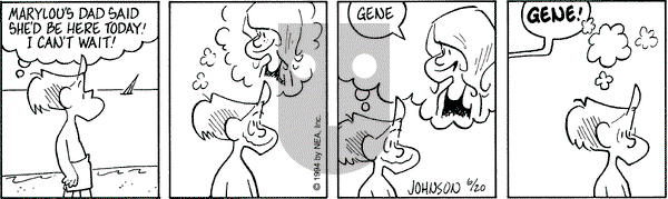 Arlo and Janis on Monday June 20, 1994 Comic Strip