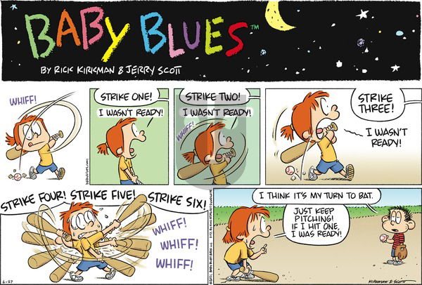 Baby Blues on Sunday June 27, 2021 Comic Strip