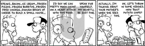 FoxTrot on Friday May 5, 2000 Comic Strip