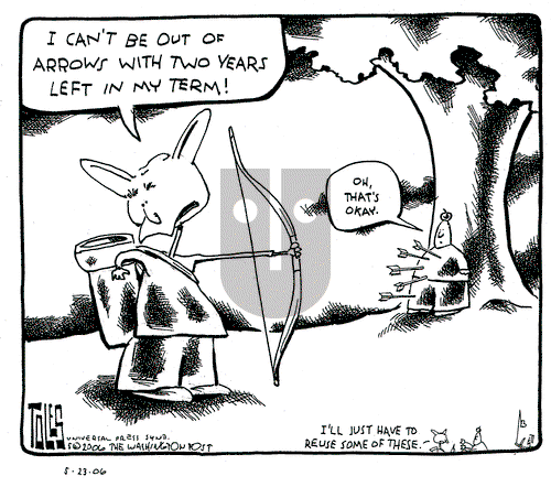 Tom Toles on Tuesday May 23, 2006 Comic Strip
