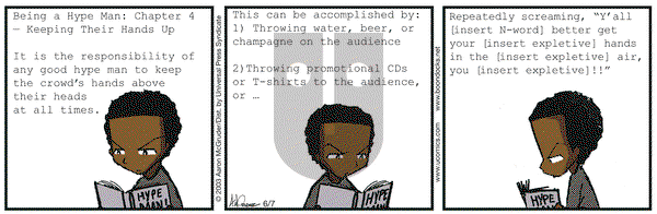 The Boondocks on Saturday June 7, 2003 Comic Strip