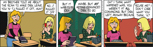 Luann on Monday October 25, 2010 Comic Strip