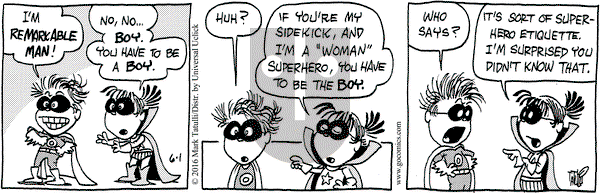 Heart of the City on Wednesday June 1, 2016 Comic Strip