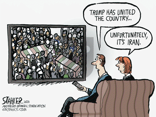 Jeff Stahler on Tuesday January 7, 2020 Comic Strip
