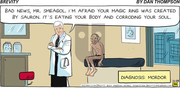 Brevity on Sunday November 26, 2017 Comic Strip