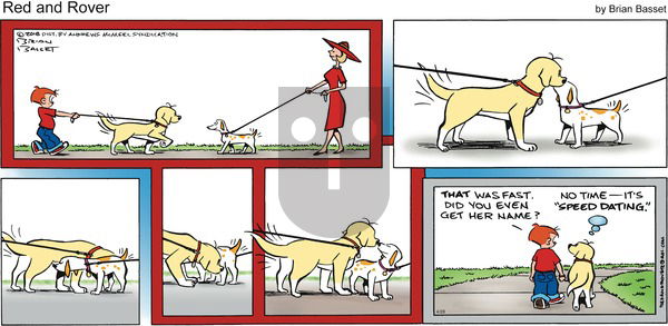 Red and Rover on Sunday April 28, 2019 Comic Strip
