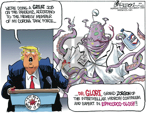 Stuart Carlson on Monday August 10, 2020 Comic Strip