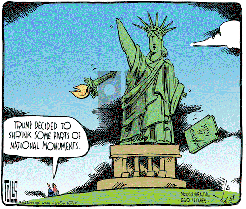 Tom Toles on Monday December 4, 2017 Comic Strip