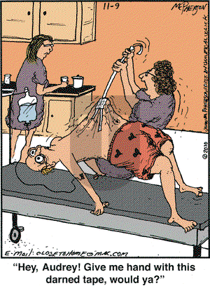 Close to Home on Tuesday November 9, 2010 Comic Strip