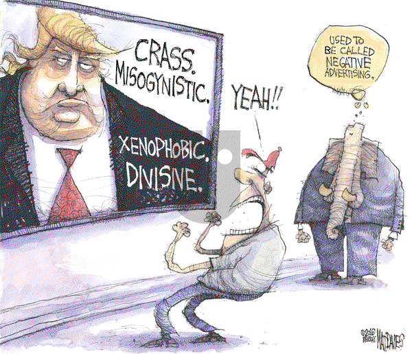Matt Davies on Monday March 21, 2016 Comic Strip