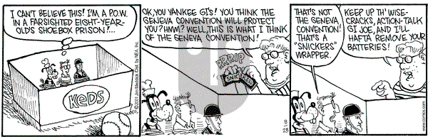 Monty on Thursday August 23, 2001 Comic Strip