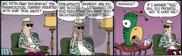 Monty on Thursday September 4, 2014 Comic Strip