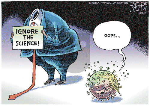 Rob Rogers on Saturday October 3, 2020 Comic Strip