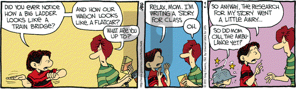 The Buckets on Wednesday September 21, 2011 Comic Strip