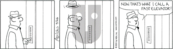 The Born Loser on Wednesday September 26, 2001 Comic Strip