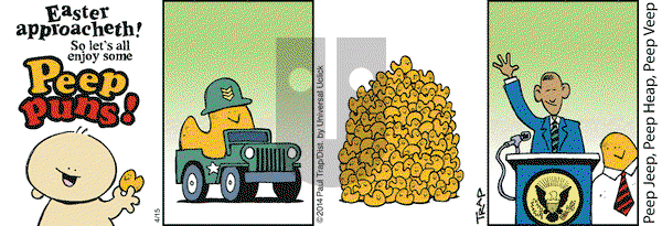 Thatababy - Tuesday April 15, 2014 Comic Strip