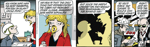 Doonesbury on Tuesday April 18, 2000 Comic Strip